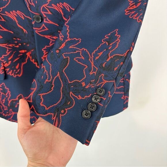 Men’s Roberto Cavalli Lacquered Opium Snake Suit Jacket Size 48EU / 38US - Picture 10 of 16